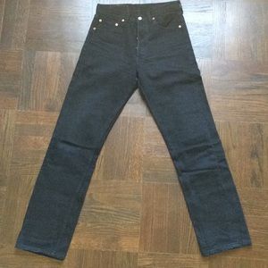 Vintage Levis 501 Black Jean